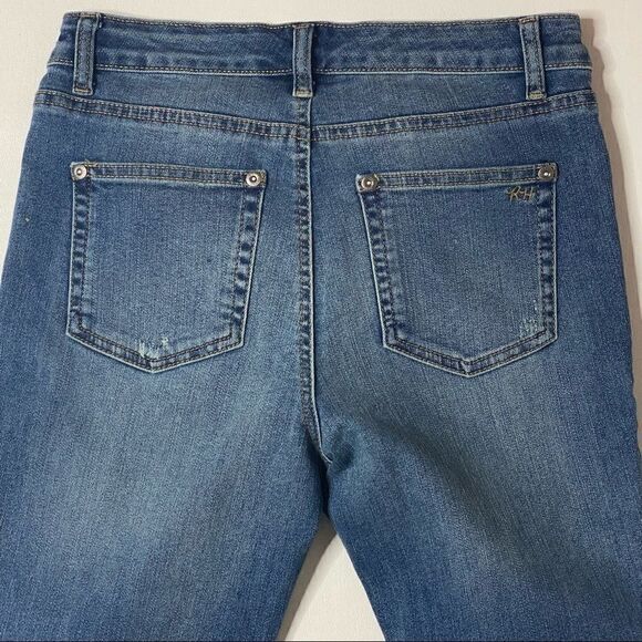 Ruff Hewn | NWT Factory Distressed High Rise Skinny Jeans - Picture 7 of 8